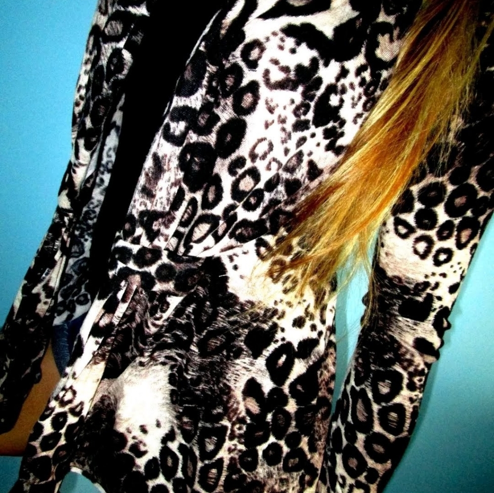 Daytrip,  Animal Print Cardigan